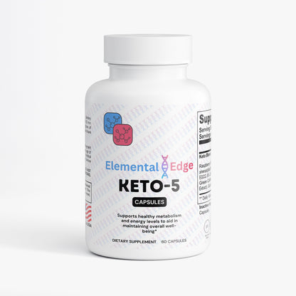 Keto-5 – Ketosis, Fat Burning & Energy Support | Elemental Edge