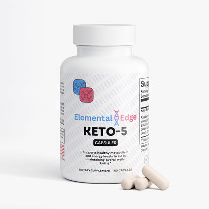 Keto-5 – Ketosis, Fat Burning & Energy Support | Elemental Edge