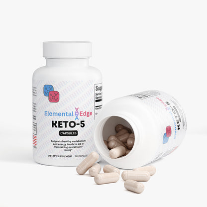 Keto-5 – Ketosis, Fat Burning & Energy Support | Elemental Edge