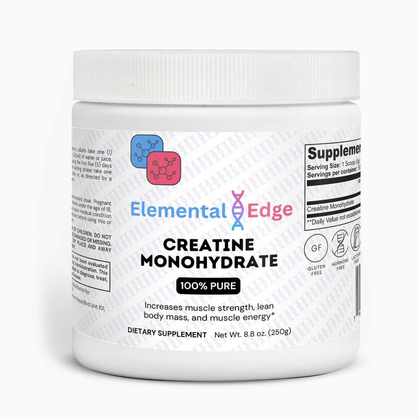 Creatine Monohydrate for Strength, Muscle & Training Performance | Elemental Edge