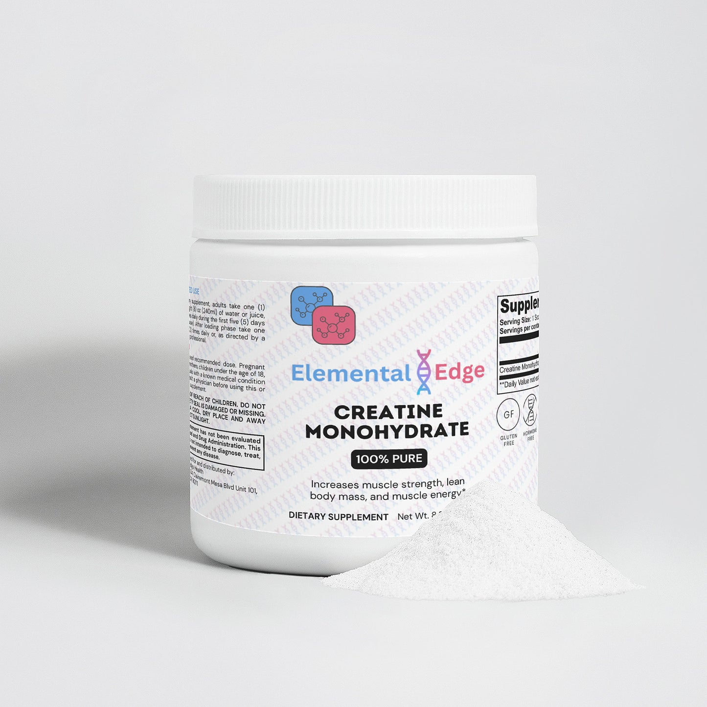 Creatine Monohydrate for Strength, Muscle & Training Performance | Elemental Edge