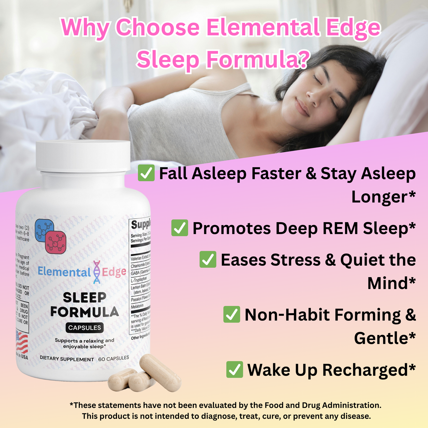Sleep Formula – Calm the Mind, Restore the Body | Elemental Edge
