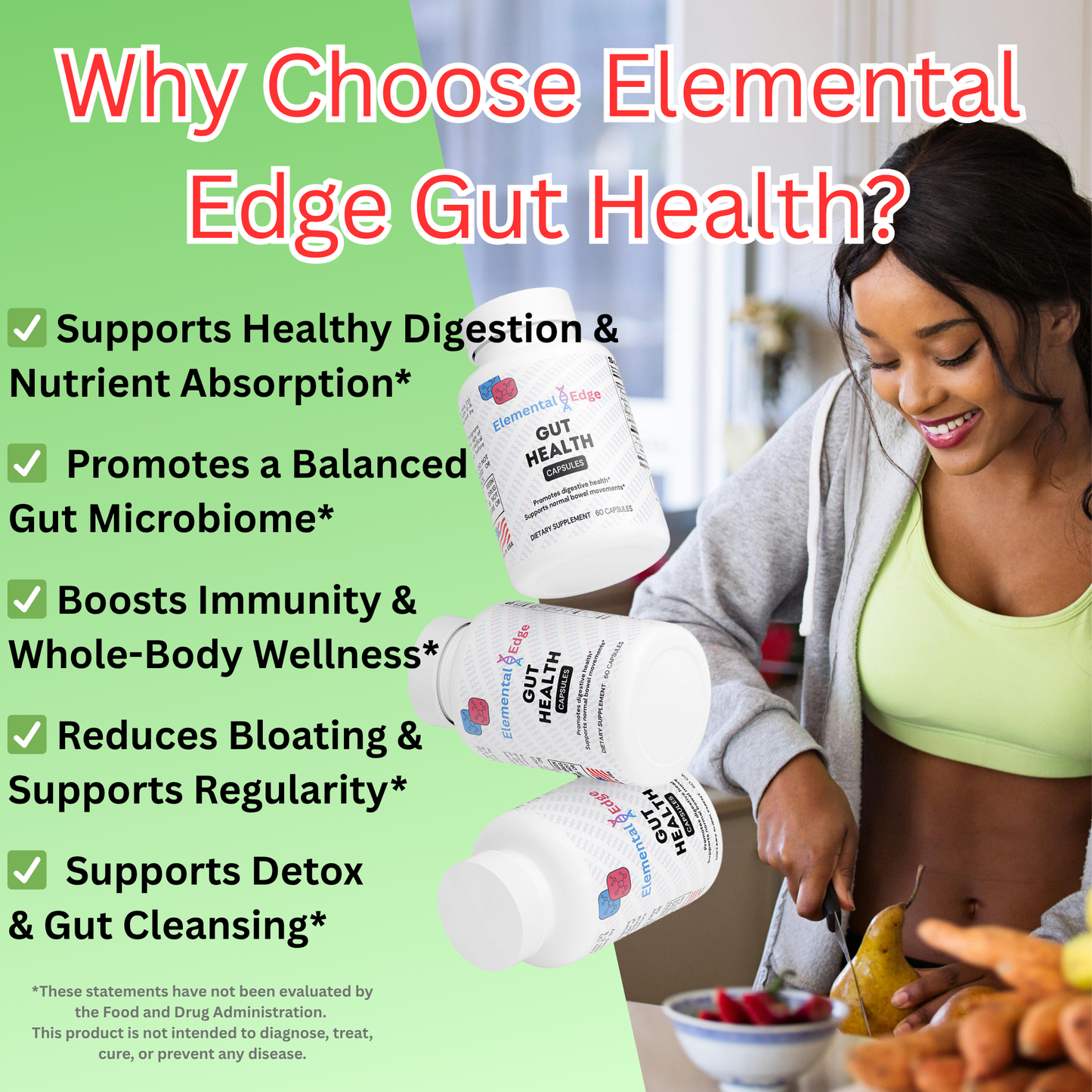 Gut Health – Digestion, Immunity & Daily Wellness | Elemental Edge