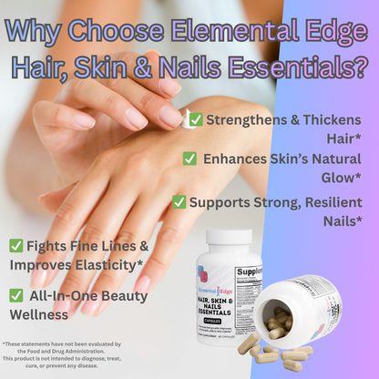 Hair, Skin & Nails Essentials – Beauty, Strength & Radiance | Elemental Edge
