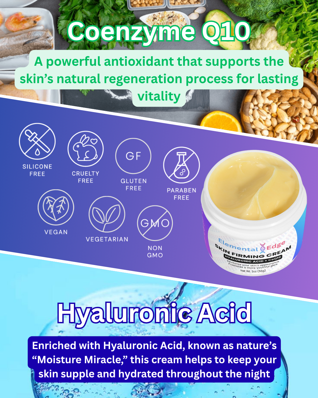 Skin Firming Cream – Lift, Hydrate & Revitalize | Elemental Edge