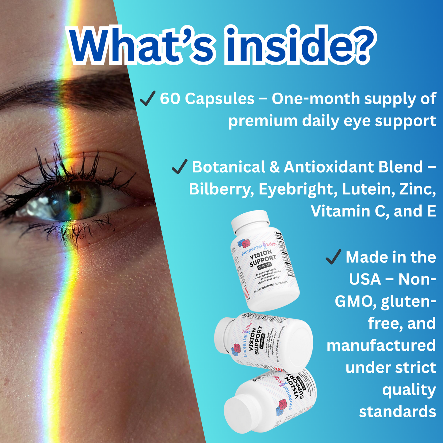 Vision Support – Nourish, Protect & Sharpen Your Sight | Elemental Edge