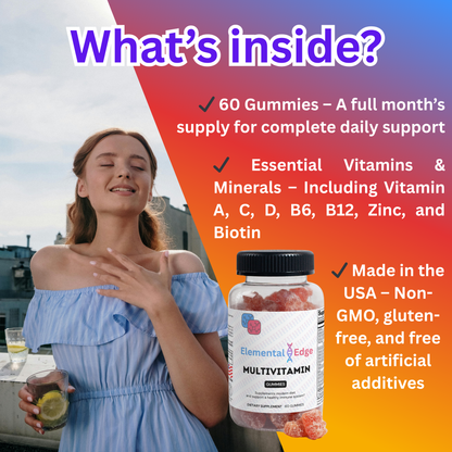 Multivitamin Bear Gummies – Immune, Energy & Daily Wellness | Elemental Edge