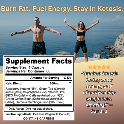 Keto-5 – Ketosis, Fat Burning & Energy Support | Elemental Edge