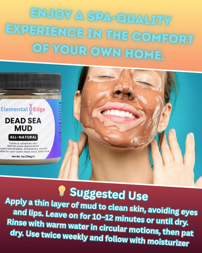 Dead Sea Mud – Purify, Tone & Revitalize | Elemental Edge