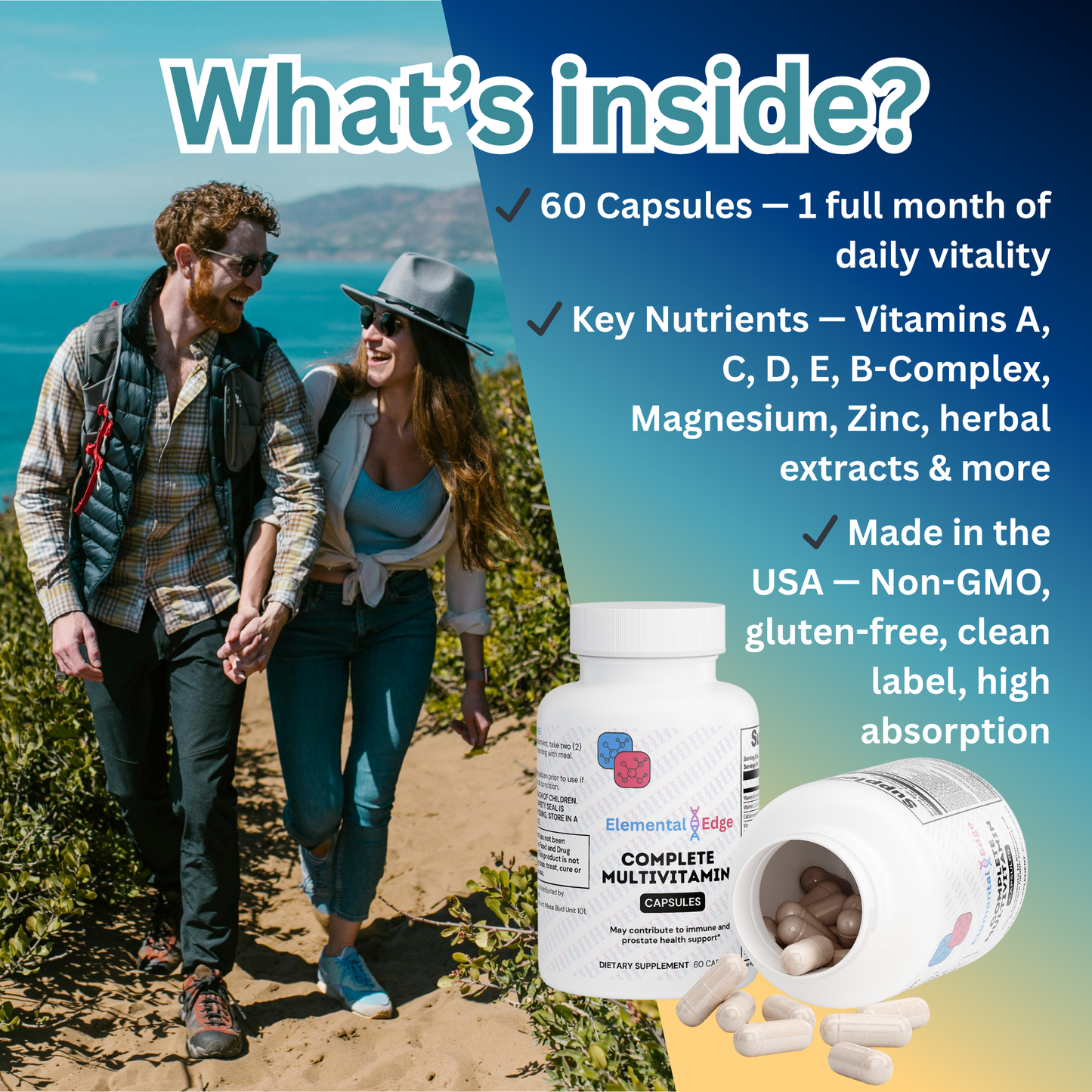 Complete Multivitamin – Full-Spectrum Daily Nutrition | Elemental Edge