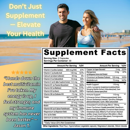 Complete Multivitamin – Full-Spectrum Daily Nutrition | Elemental Edge