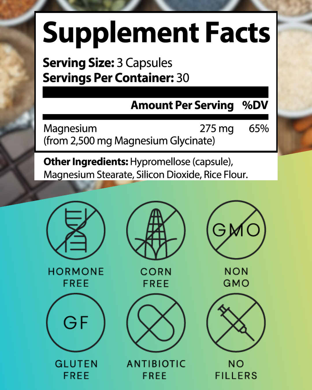 Magnesium Glycinate for Sleep, Stress & Muscle Recovery | Elemental Edge Health