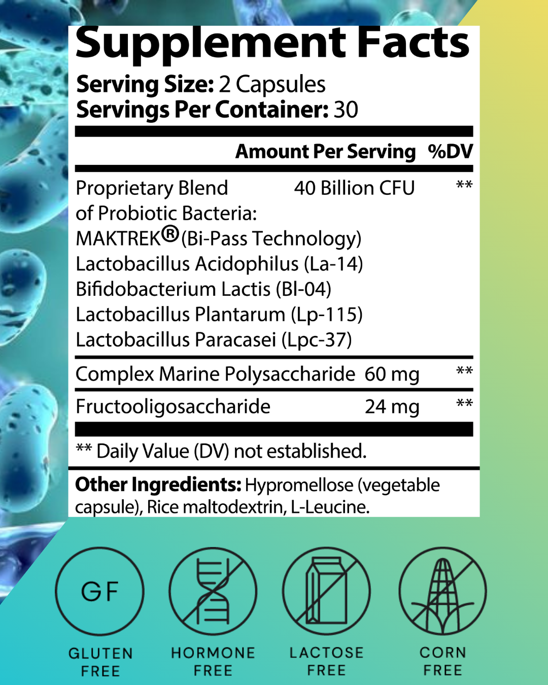 Probiotic 40 Billion + Prebiotics – Gut, Immunity & Digestion Support | Elemental Edge