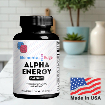 Alpha Energy – Stamina, Strength & Daily Vitality Support | Elemental Edge