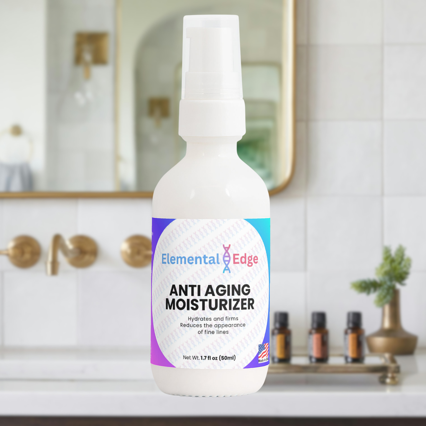 Anti Aging Moisturizer — Retinol & Peptide Formula to Firm, Smooth & Restore Mature Skin | Elemental Edge