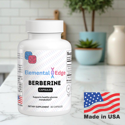 Berberine HCL – Blood Sugar, Heart & Metabolism Support | Elemental Edge