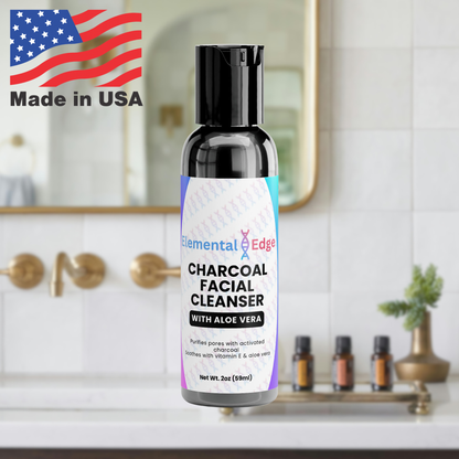 Charcoal Facial Cleanser – Purify, Refresh & Balance | Elemental Edge