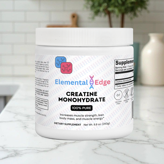 Creatine Monohydrate for Strength, Muscle & Training Performance | Elemental Edge