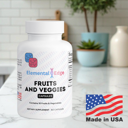 Fruits & Veggies – Daily Superfood Nutrition & Antioxidant Support | Elemental Edge