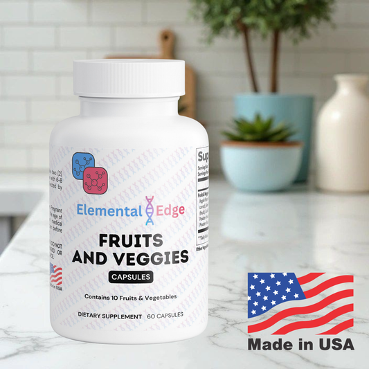 Fruits & Veggies – Daily Superfood Nutrition & Antioxidant Support | Elemental Edge