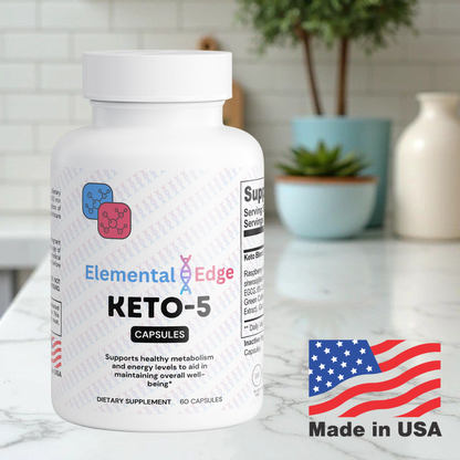 Keto-5 – Ketosis, Fat Burning & Energy Support | Elemental Edge