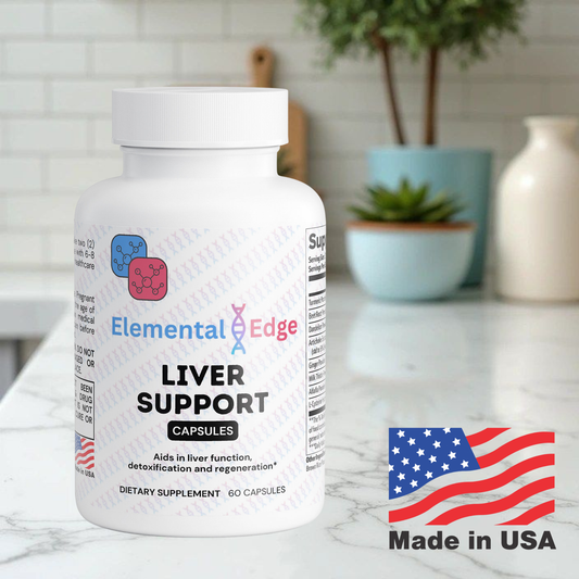 Liver Support – Detox, Cleanse & Regeneration Formula | Elemental Edge