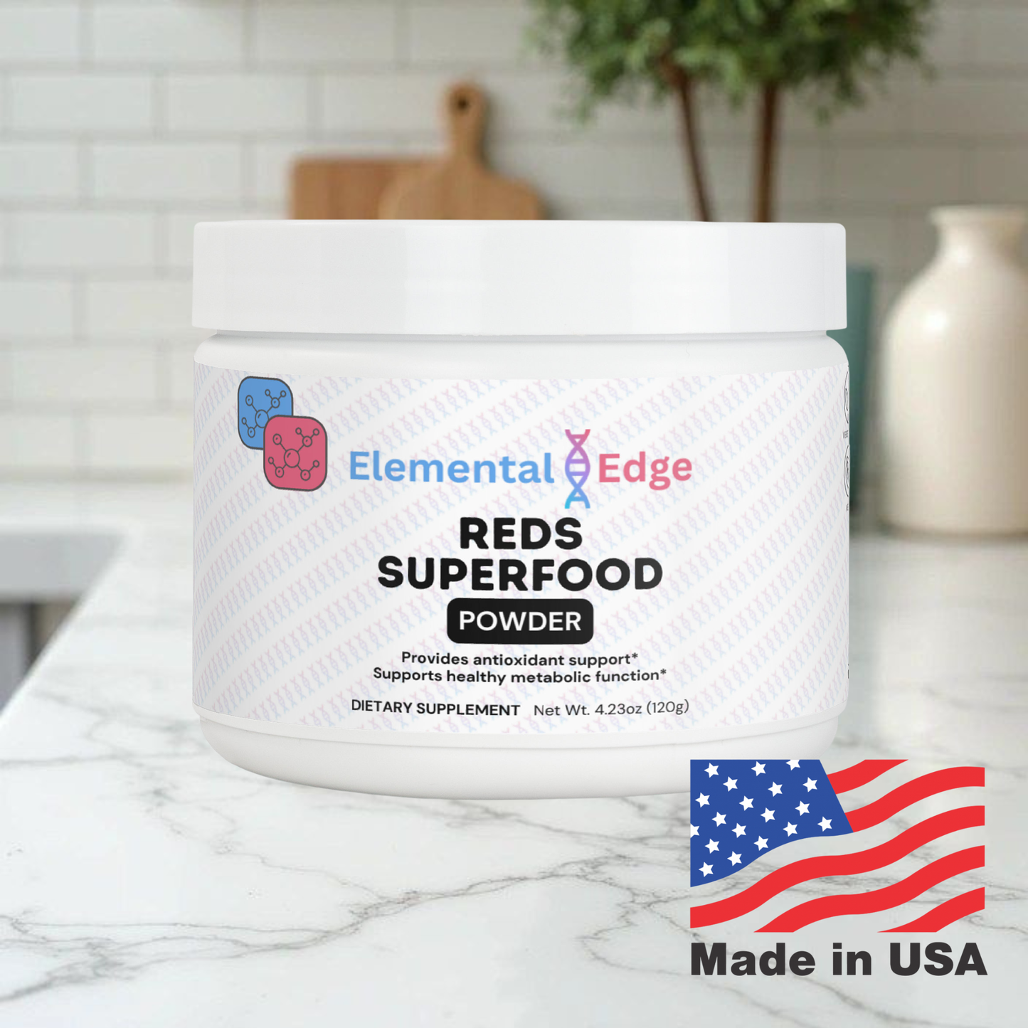 Reds Superfood Powder – Antioxidant, Energy & Gut Health Boost | Elemental Edge