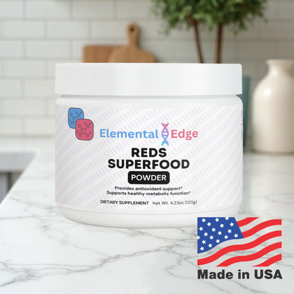 Reds Superfood Powder – Antioxidant, Energy & Gut Health Boost | Elemental Edge