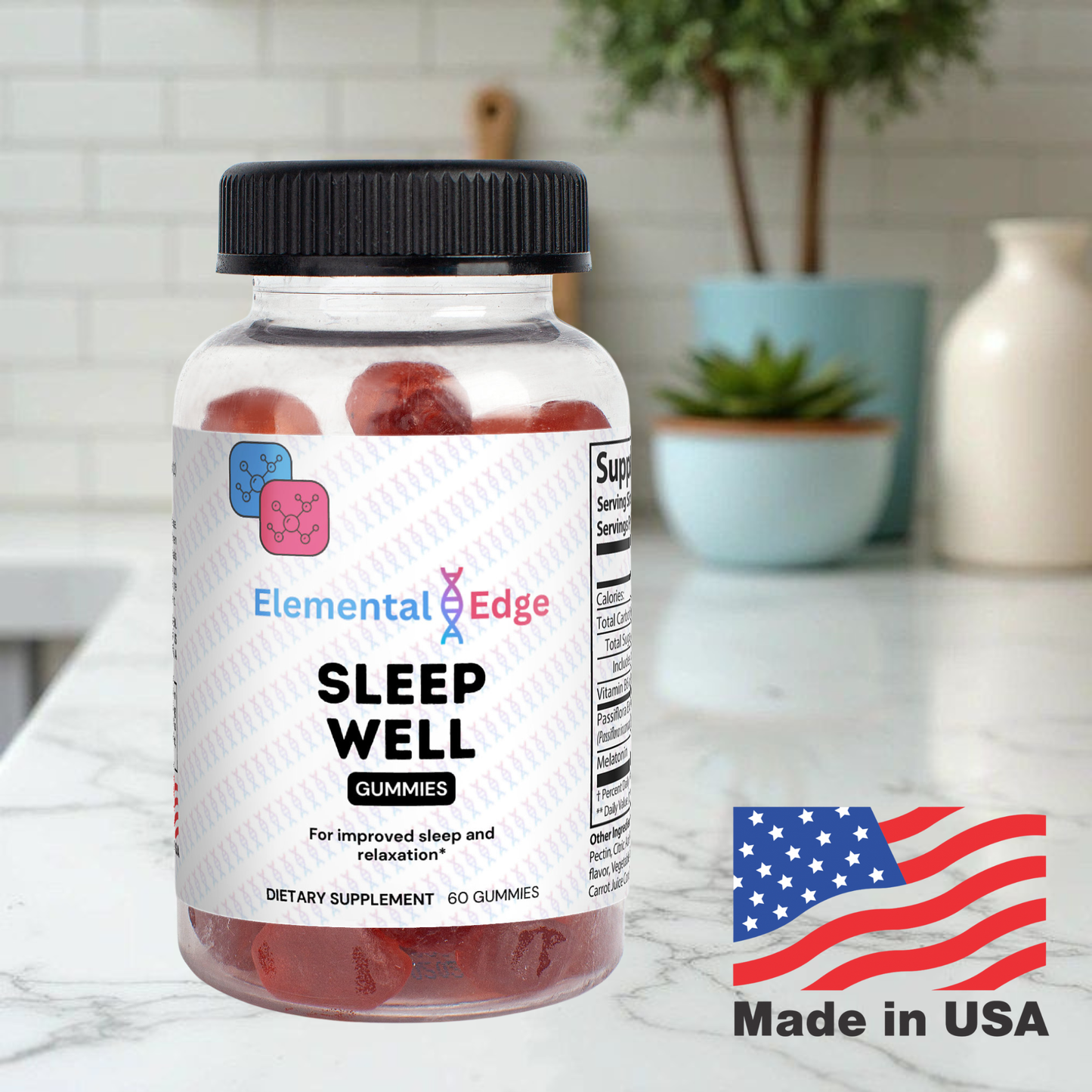 Sleep Well Gummies – Relax, Restore & Wake Refreshed | Elemental Edge