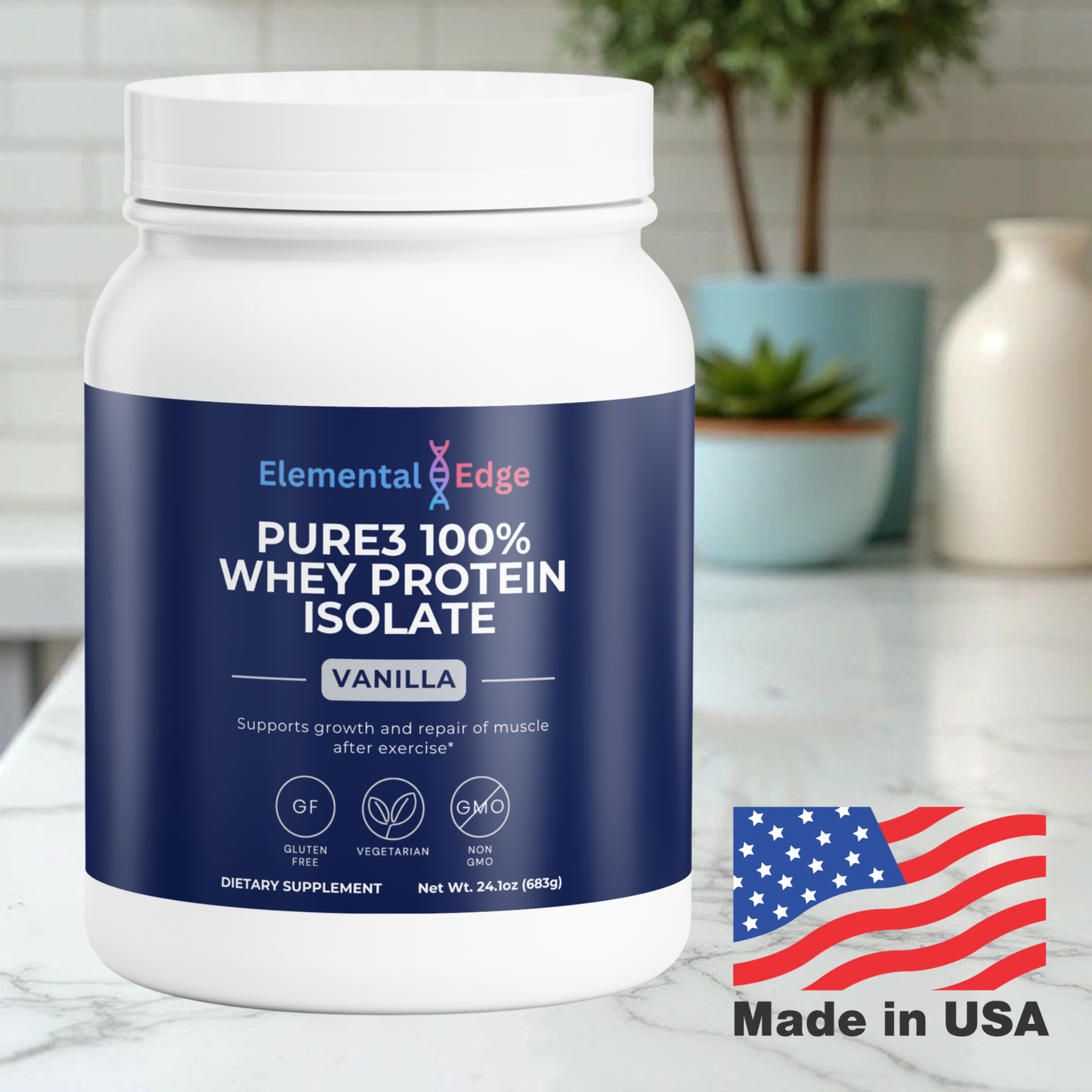 Pure3 100% Whey Protein Isolate